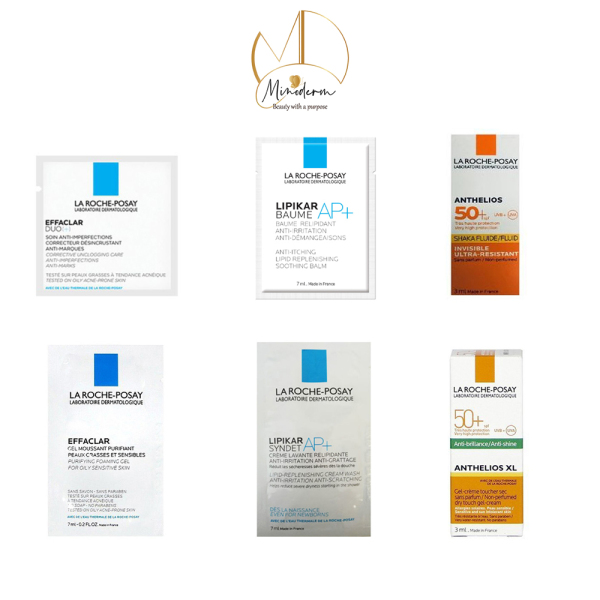 La roche posay sample sữa rửa mặt, kem dưỡng, Duo+, B5 giá rẻ