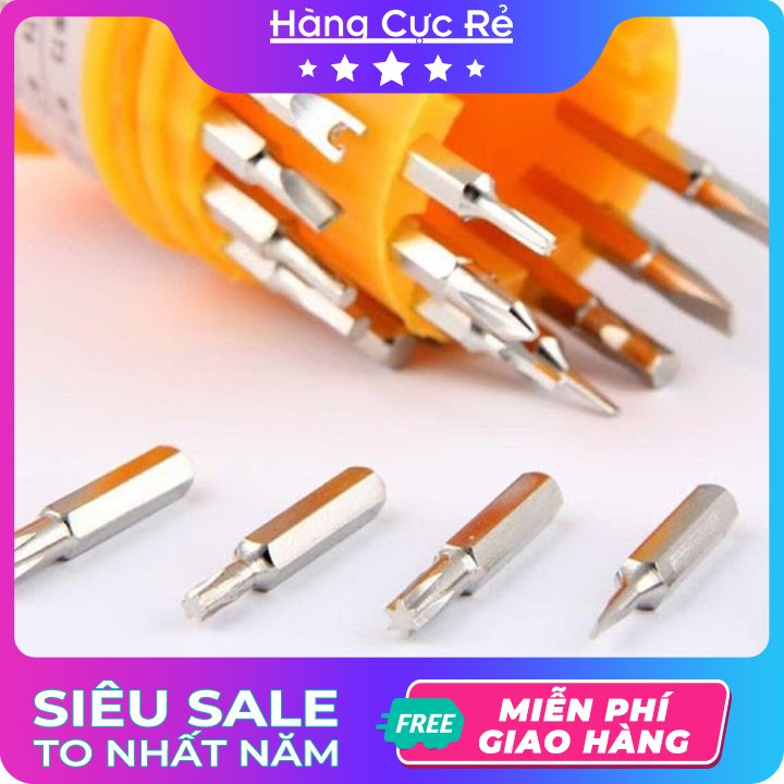 Bộ Tua Vít đa năng 31 đầu có kèm hộp đựng tiện dụng – Bộ tua vít thép cao cấp chuyên dụng sửa chữa – HCR31IN1 Shop Hàng Cực Rẻ