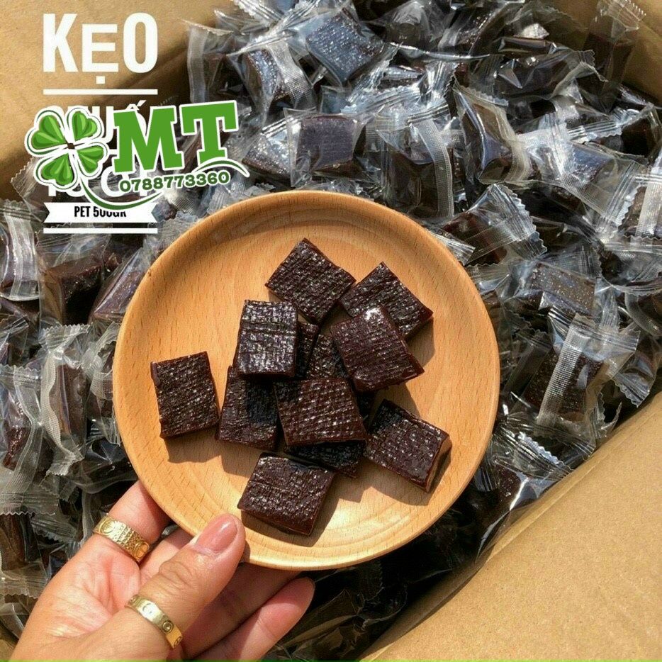 Kẹo chuối tươi nước cốt dừa Bến Tre  500g (Loại đặc biệt)