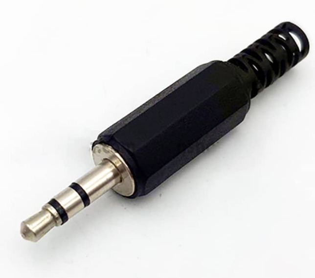 Bộ 5 Jack Audio 3.5mm Đực Nhựa