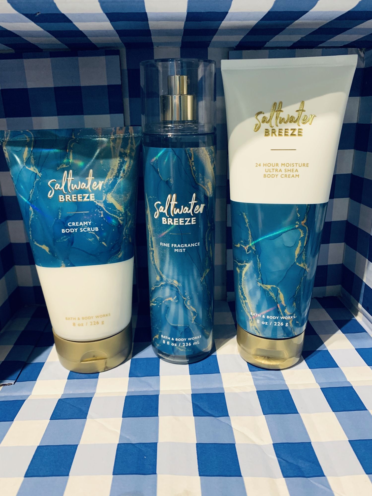 [HCM]Xịt thơm Bath & Body Works Fine Fragrance Mist hương Saltwater Breeze