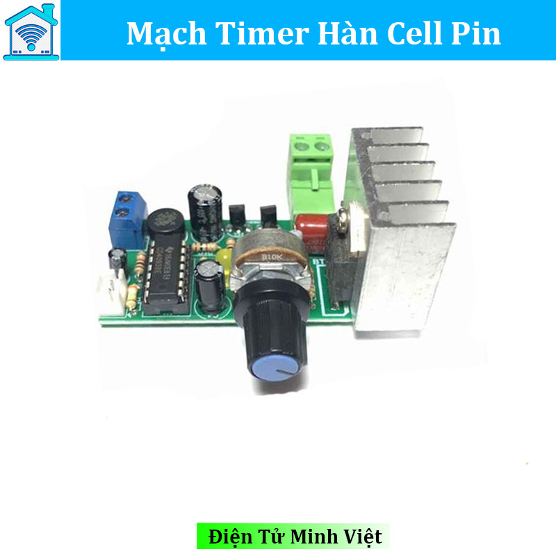 Mạch Timer KST Module Timer cho máy hàn cell từ A-Z CÓ CHIẾT ÁP