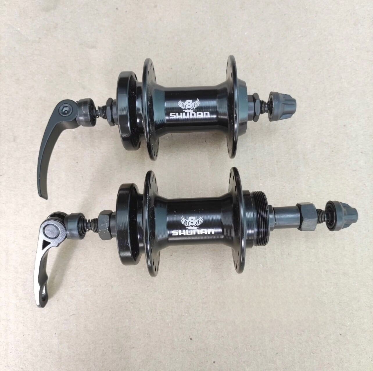 Moay ơ, đùm bạc đạn shunan dành cho xe đạp phanh đĩa và phanh vành gắn líp vặn và líp thả 32/ 36 lỗ