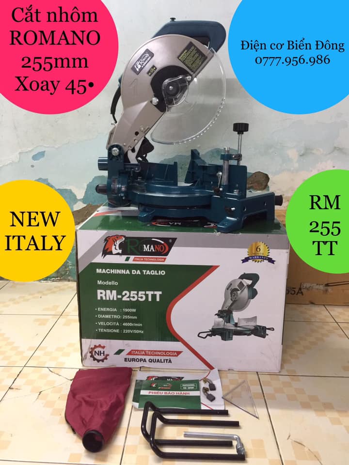Máy Cắt Nhôm Romano RM-9255TT 1900W