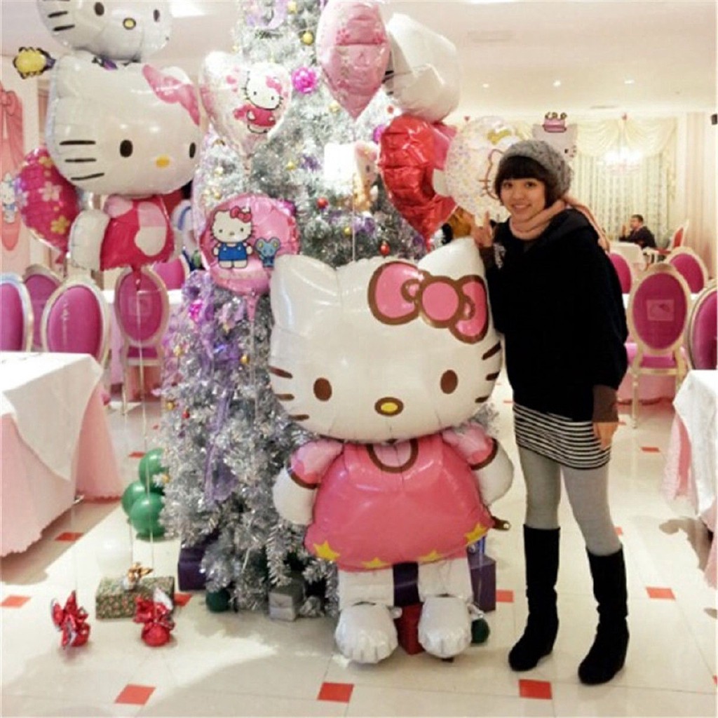 Bóng kitty size đại cao 115cm