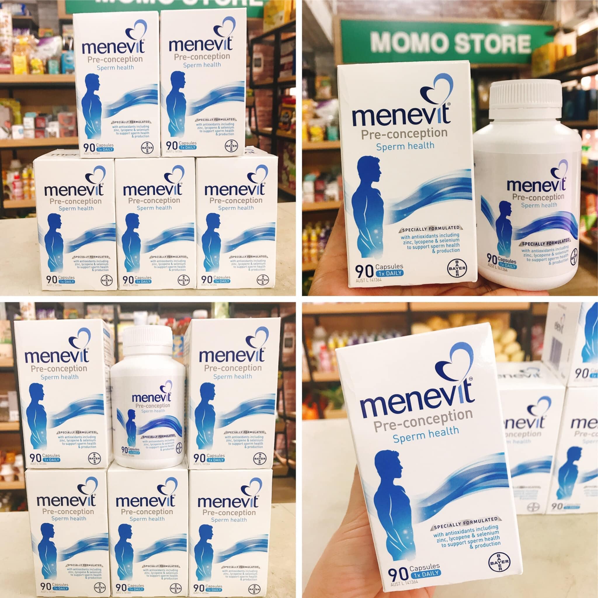 Menevit Pre-Conception Sperm Health 90 Tablets for Men