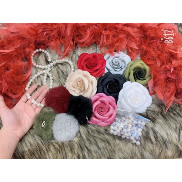 Phụ Kiện Hoa Hồng Chụp Ảnh - Chụp Nail