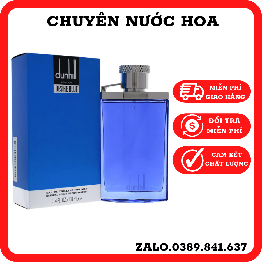 Nước Hoa Dunhiill Blue ForMen Dung Tích 100Ml