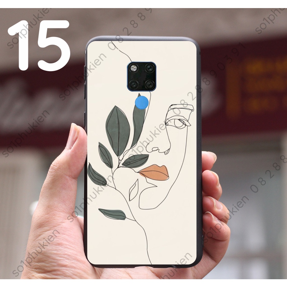 Ốp lưng Huawei Mate 20 , Mate 20x , Mate 20 pro hình dễ thương nhiều mẫu đẹp