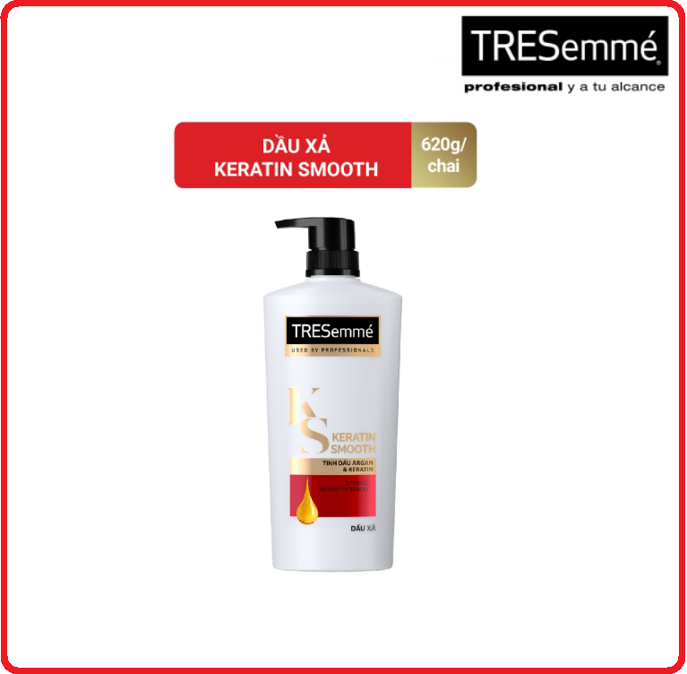Dầu xả tresemmé vào nếp suôn mượt chai 620g