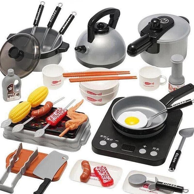 (LỚN) BỘ NẤU ĂN KITCHEN PLAY SET – 36 MÓN [Sẵn Hàng]