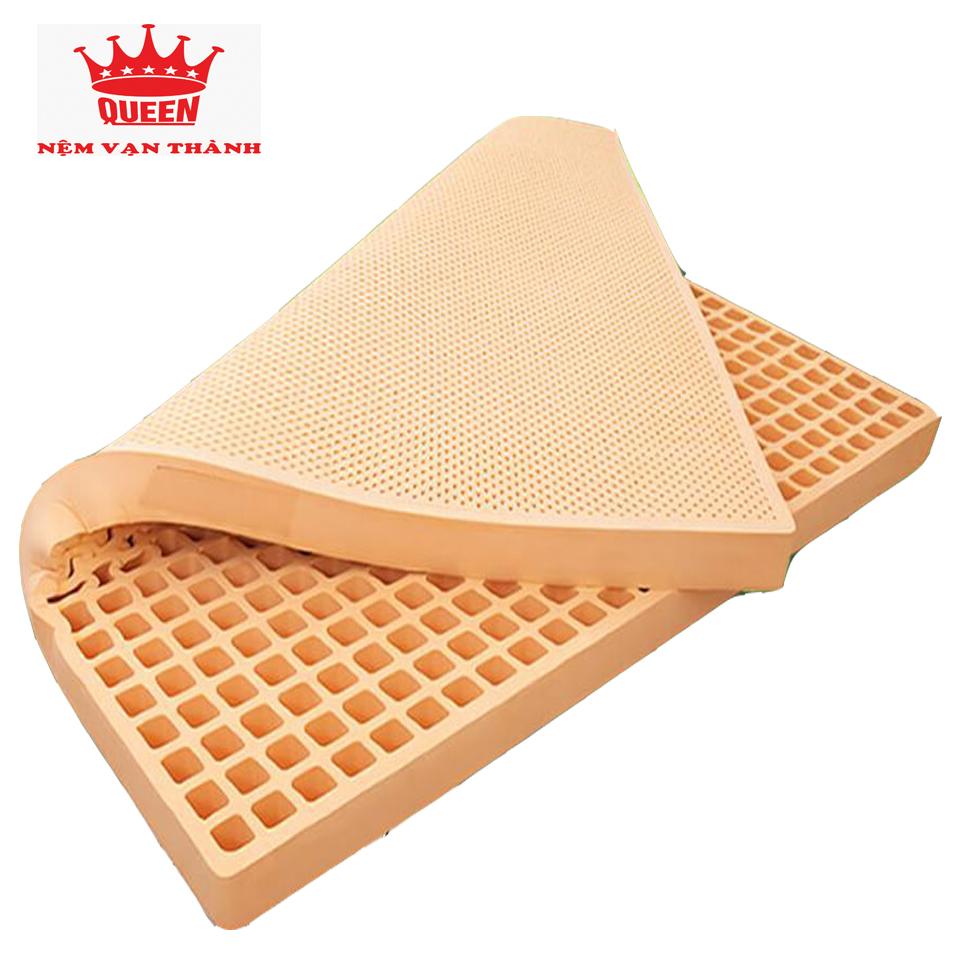 [Trả góp 0%] (FREE SHIP ) Nệm Cao Su Vạn Thành 1m6x2mx5cm ( Tặng Kèm Áo Nệm)