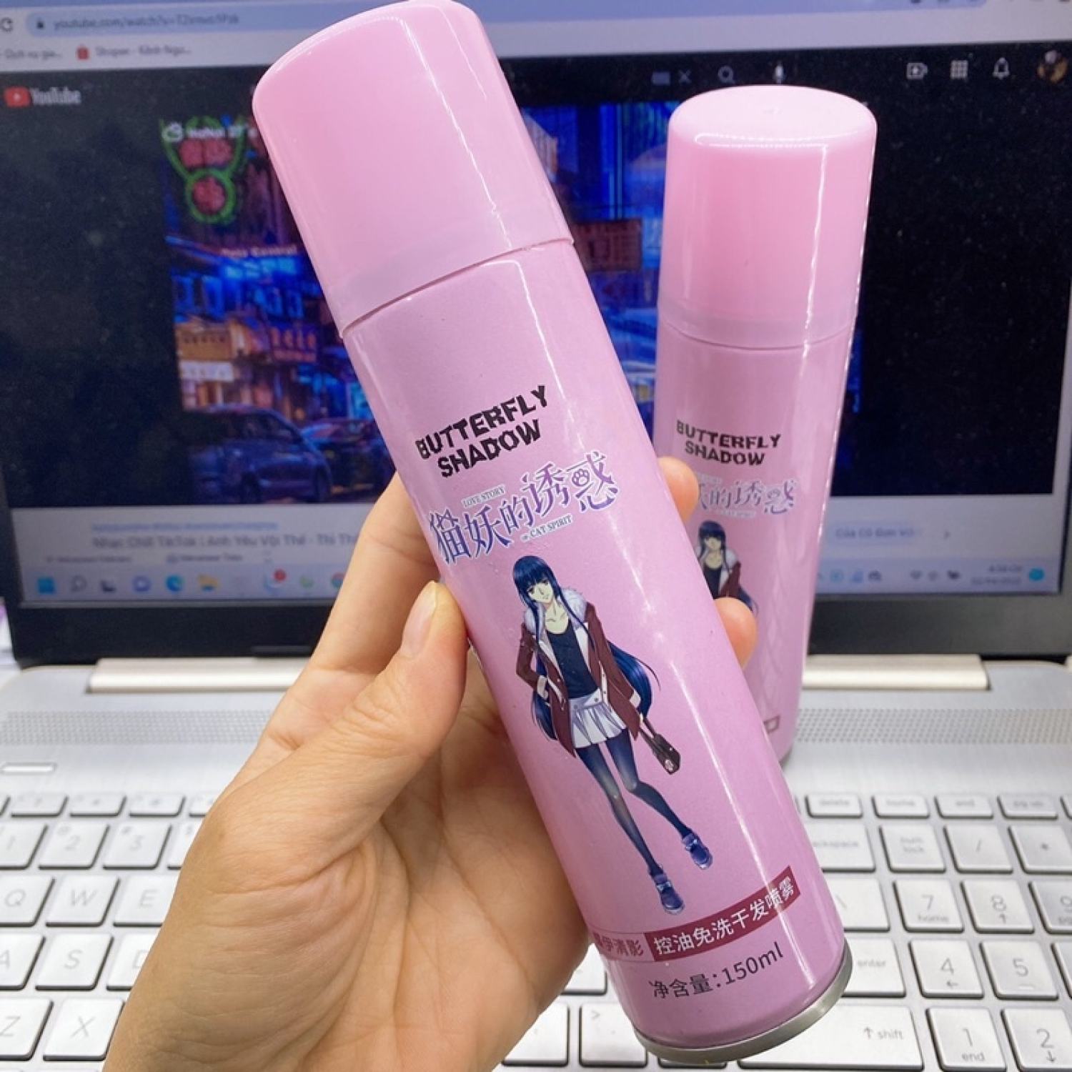 Dầu gội khô , Dầu gội đầu khô tóc 150ml