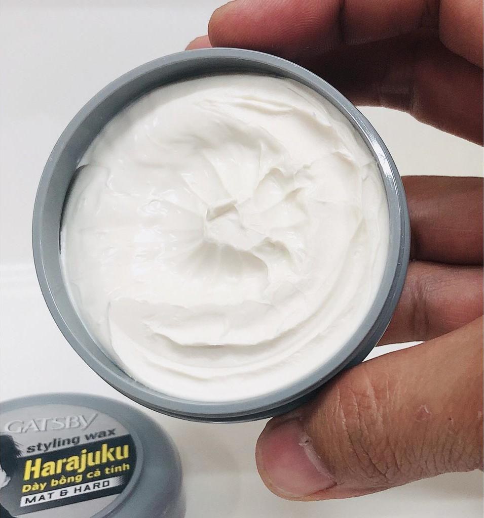 Wax Tóc Gatsby Mat & Hard Đen 25g