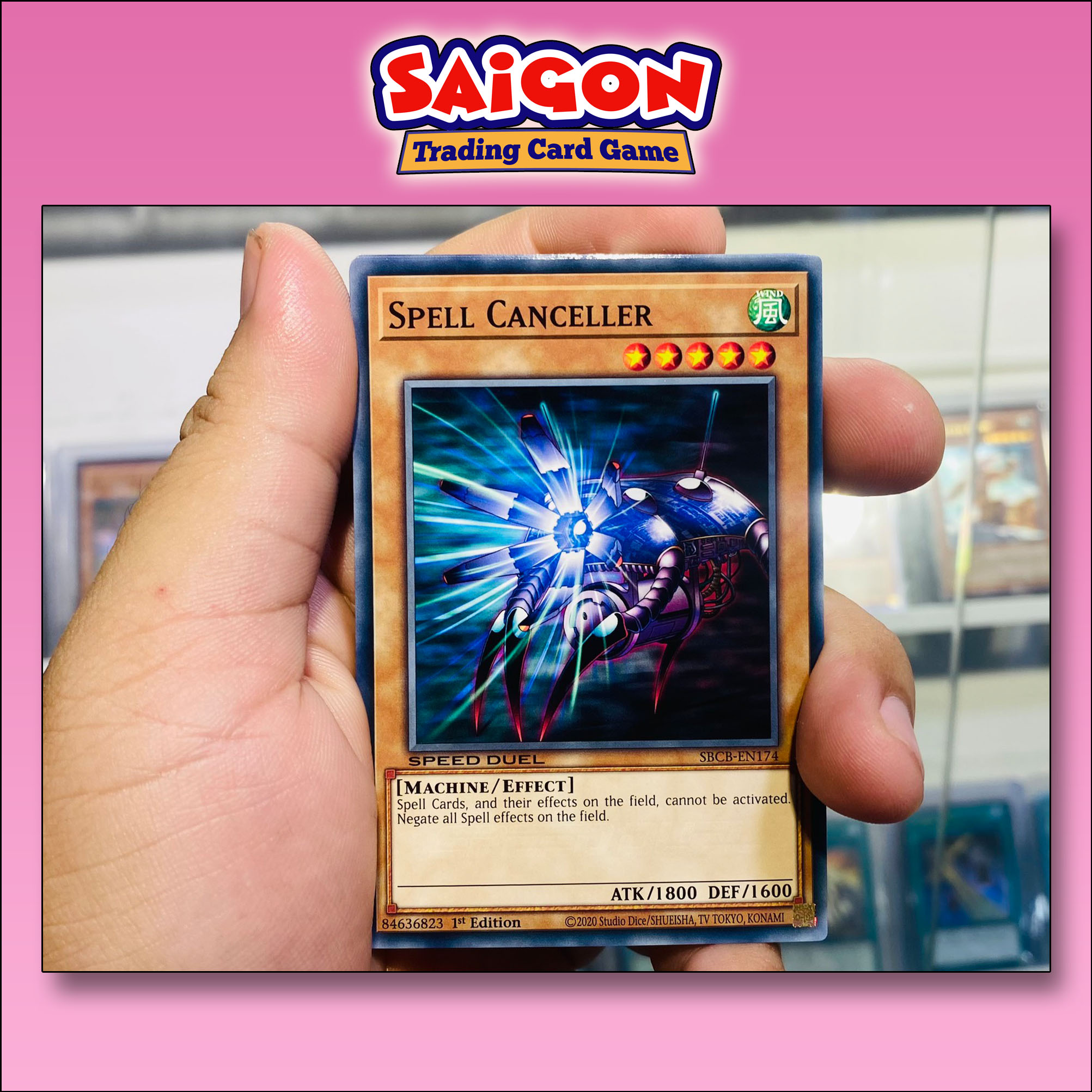 Thẻ bài yugioh mã sbcb-en174 - spell canceller - common - 1st edition