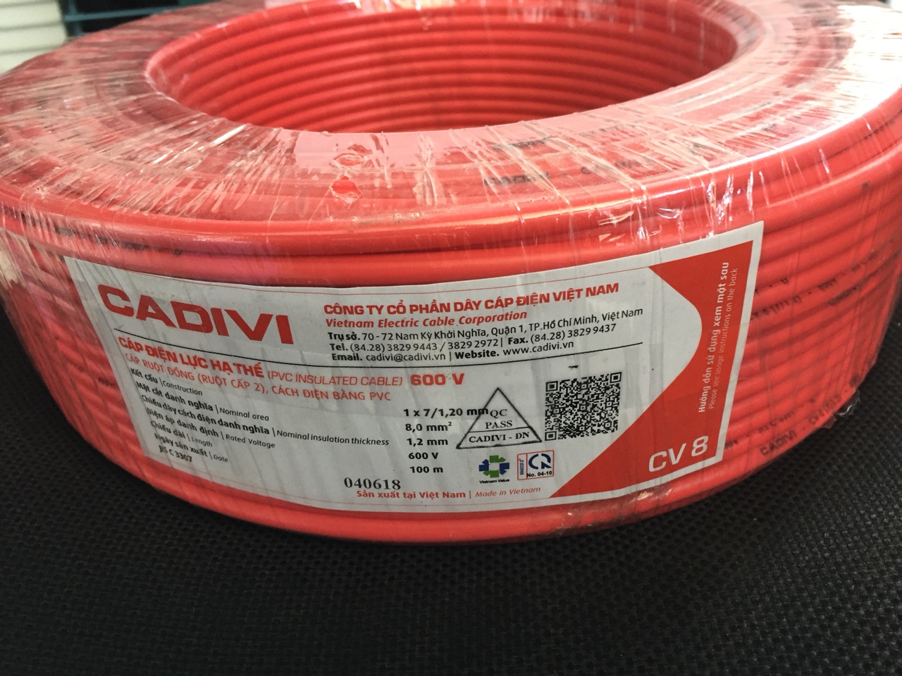 Dây điện Cadivi 20 mét dây đôi 2x 1,5mm2