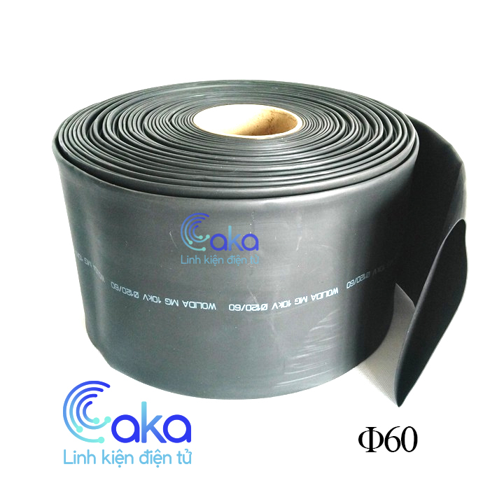 Ống gen co nhiệt phi 60 dài 1 mét