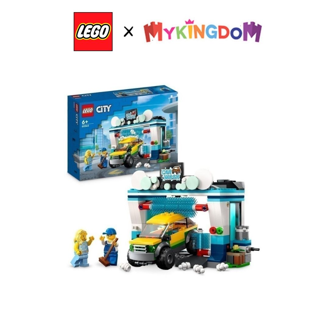 Đồ Chơi Lắp Ráp Trạm Rửa Xe Lego City 60362 (243 chi tiết)