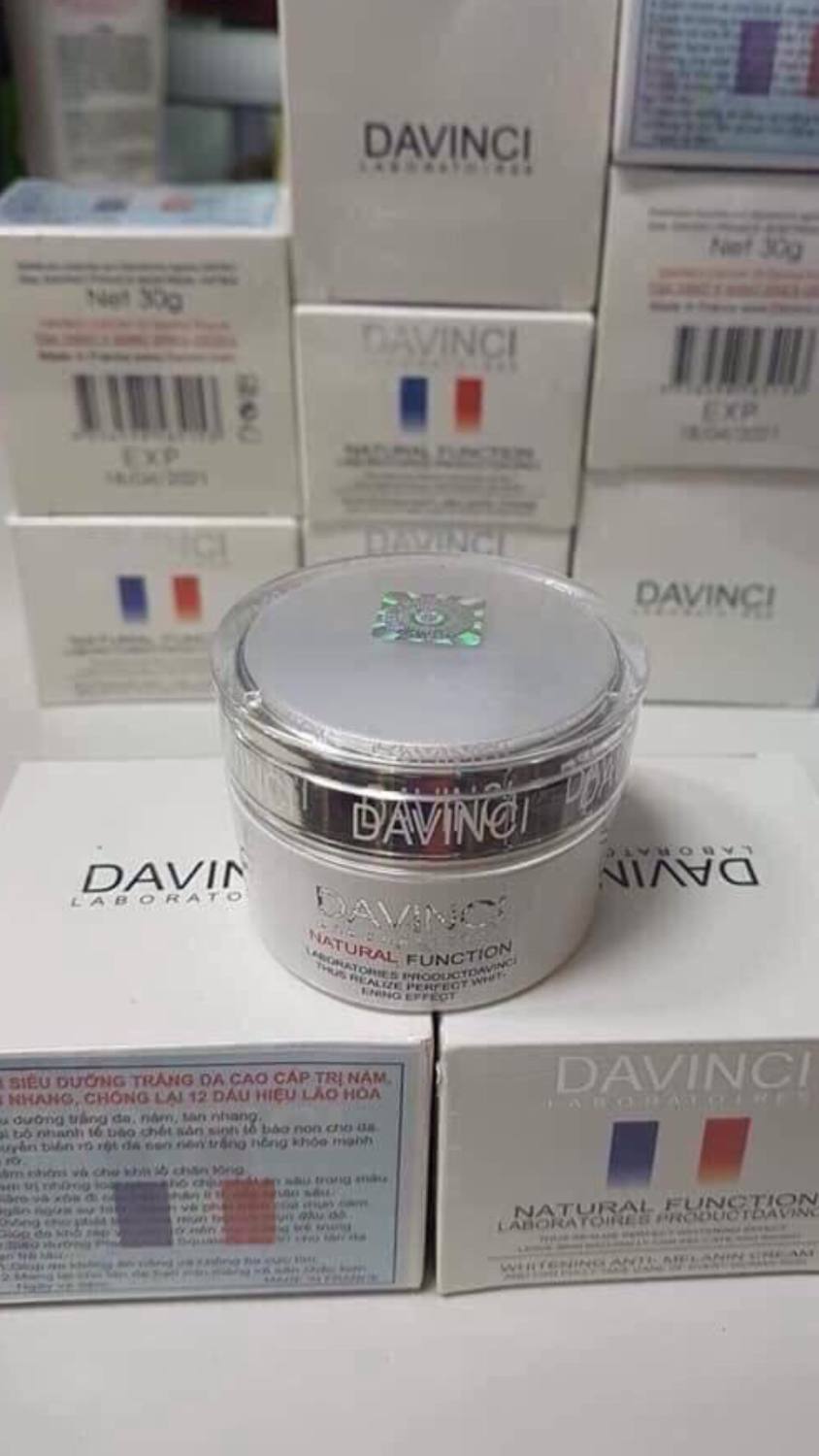 [HCM]KEM DƯỠNG TRẮNG DA DAVINCI HÍNH HÃNG
