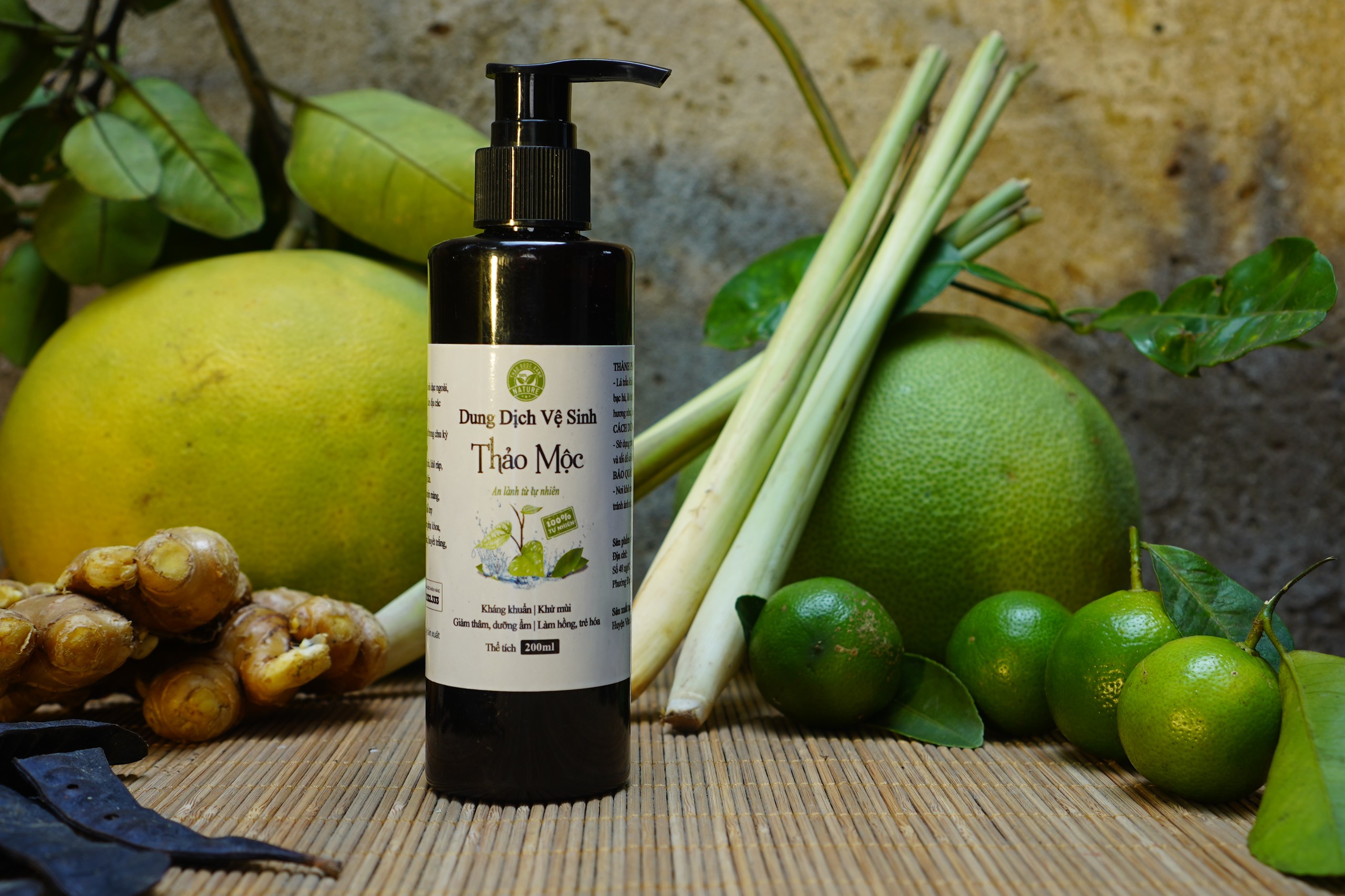 Dung Dịch Vệ Sinh Thảo Mộc Handmade 200ml