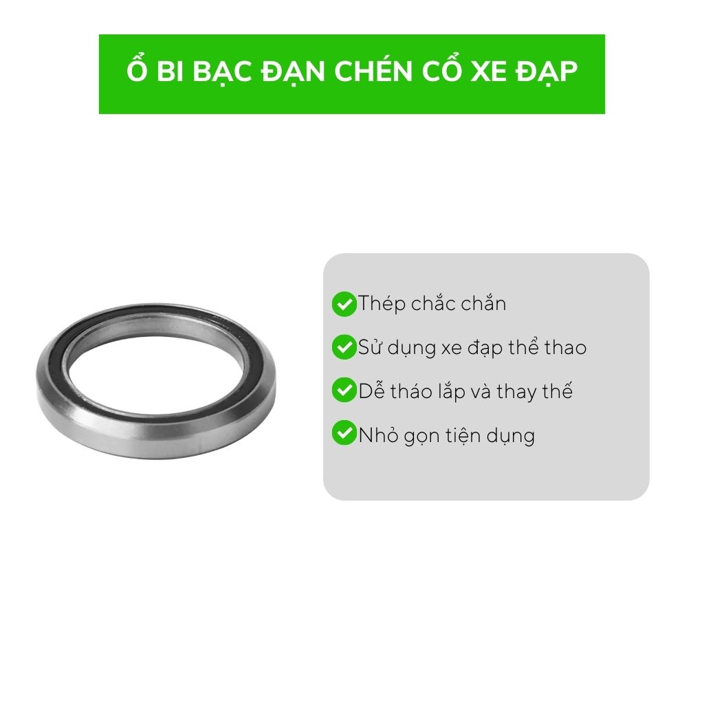 Ổ bi bạc đạn chén cổ xe đạp