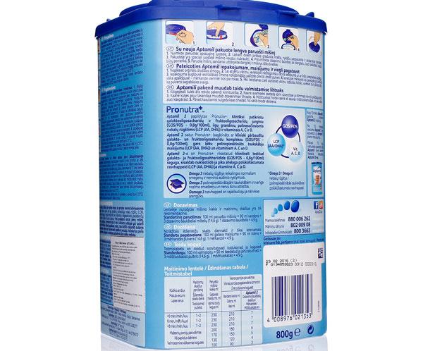 Sữa Aptamil Đức Số 2