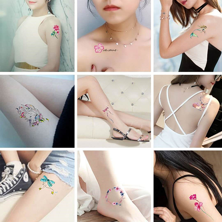 Set 30 miếng dán hình xăm