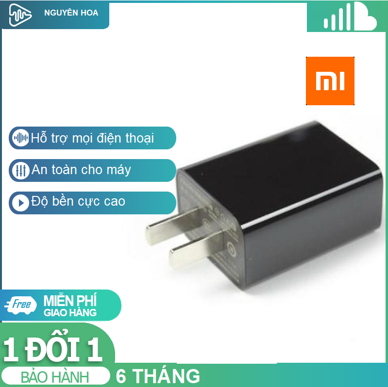 Củ sạc nhanh Xiaomi 5v 2A (Đen)
