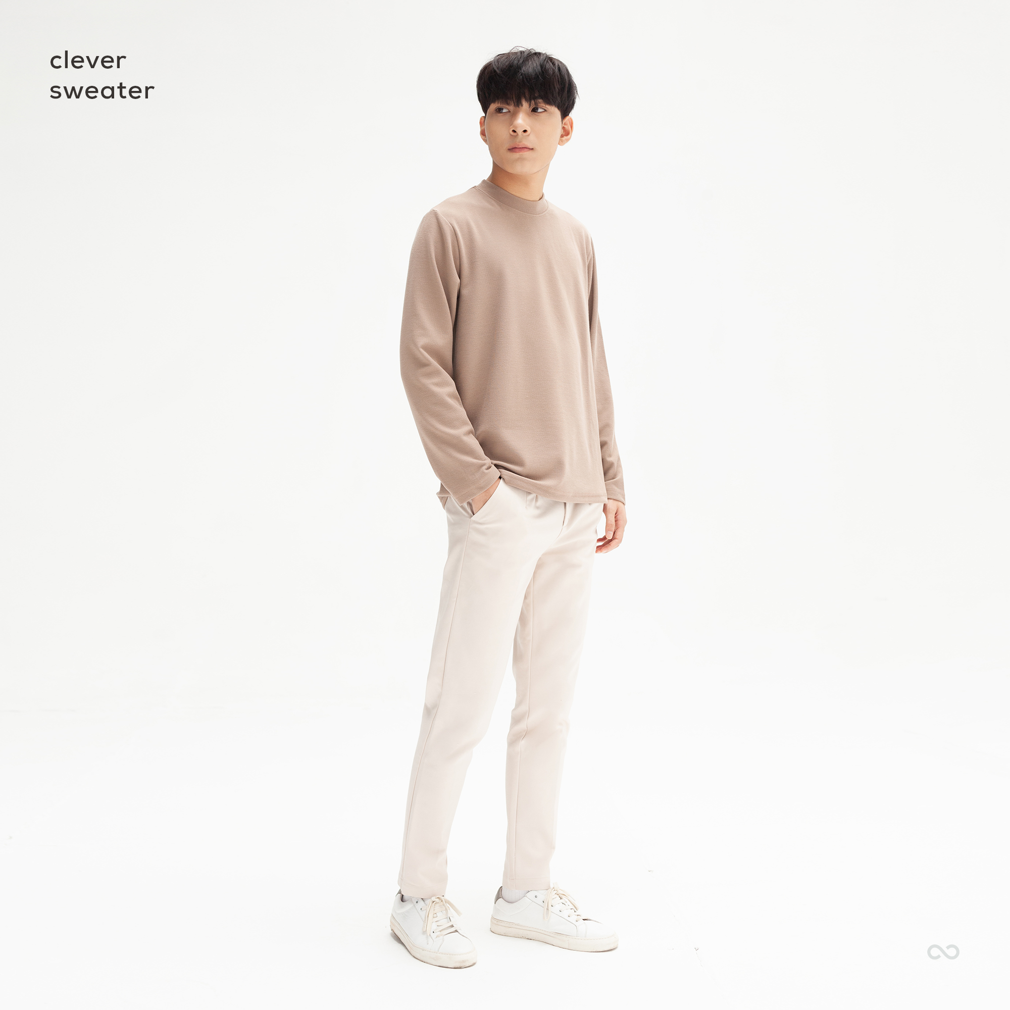 Áo nỉ dài tay LOOK Clever sweater