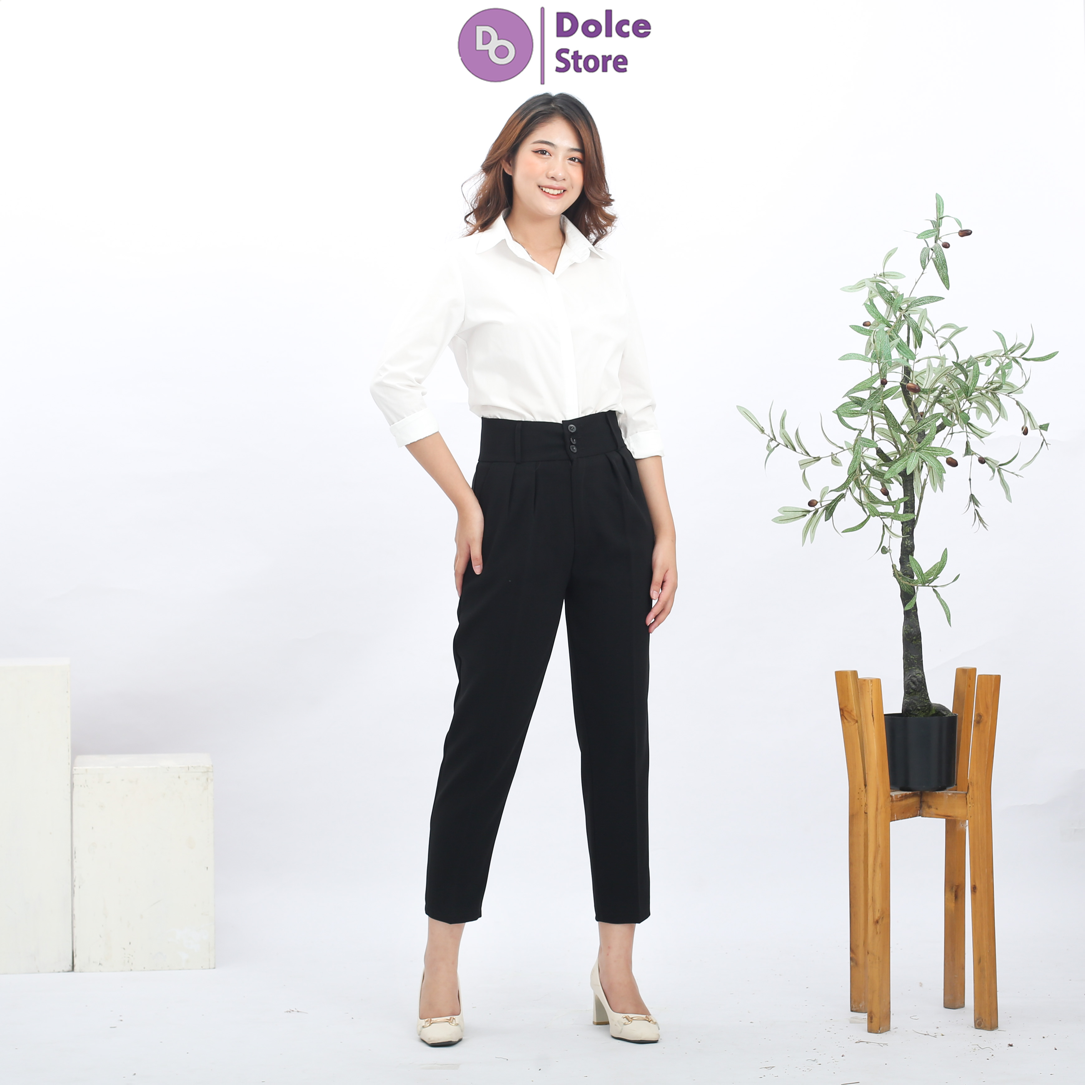 Áo sơ mi nữ công sở tay dài - Dolce