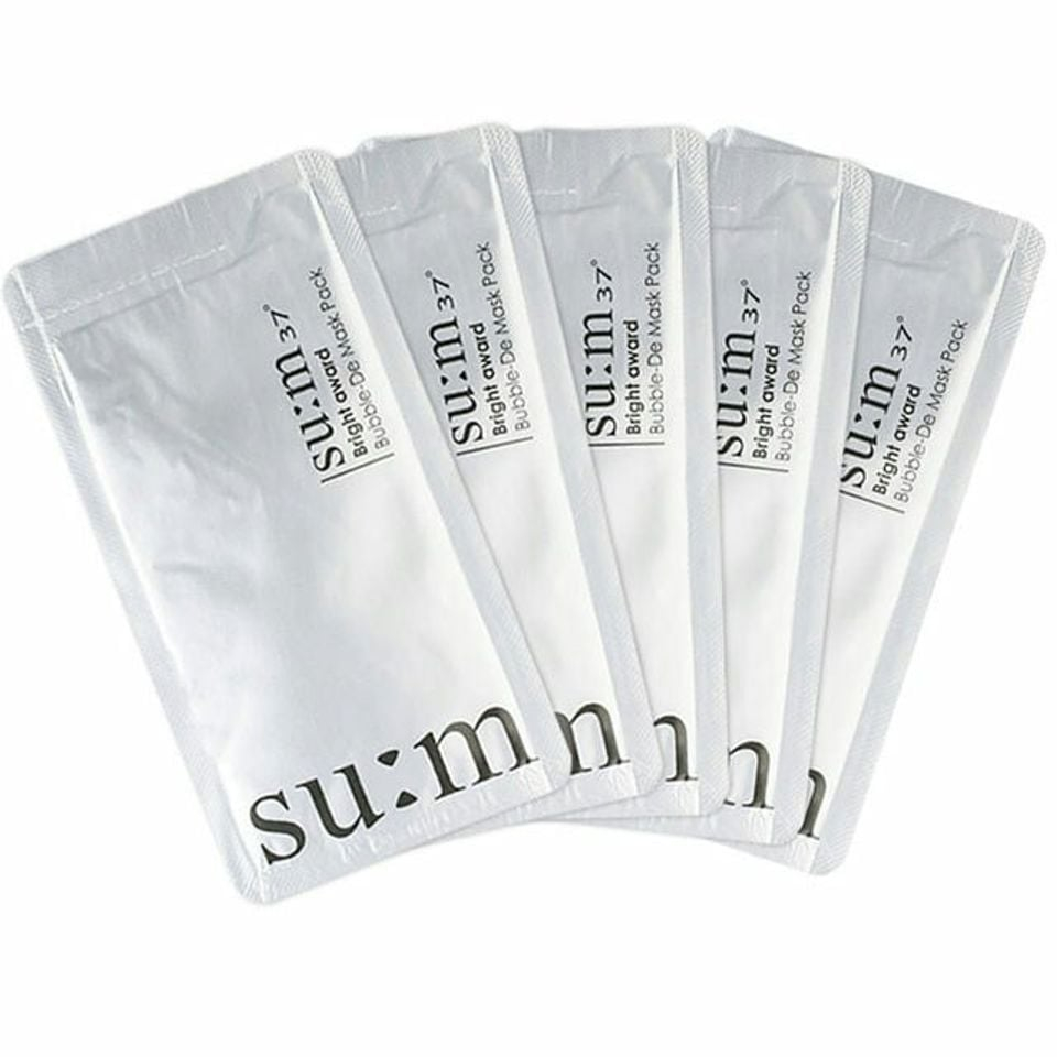 Gói Mặt Nạ Sủi Bọt SUM 37 Thải Độc, Sáng Da