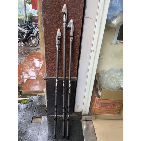 Cần câu ba tiêu cài máy , cần câu biển gama siêu cứng, siêu khoẻ anhkhoafishing