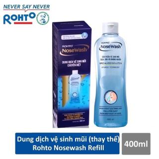 Dung dịch vệ sinh mũi (thay thế) Rohto Nose Wash Refill 400ml thumbnail