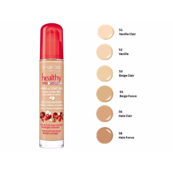 Kem nền Bourjois Bourjois Healthy Mix Serum Foundation 30ml (Màu 52)