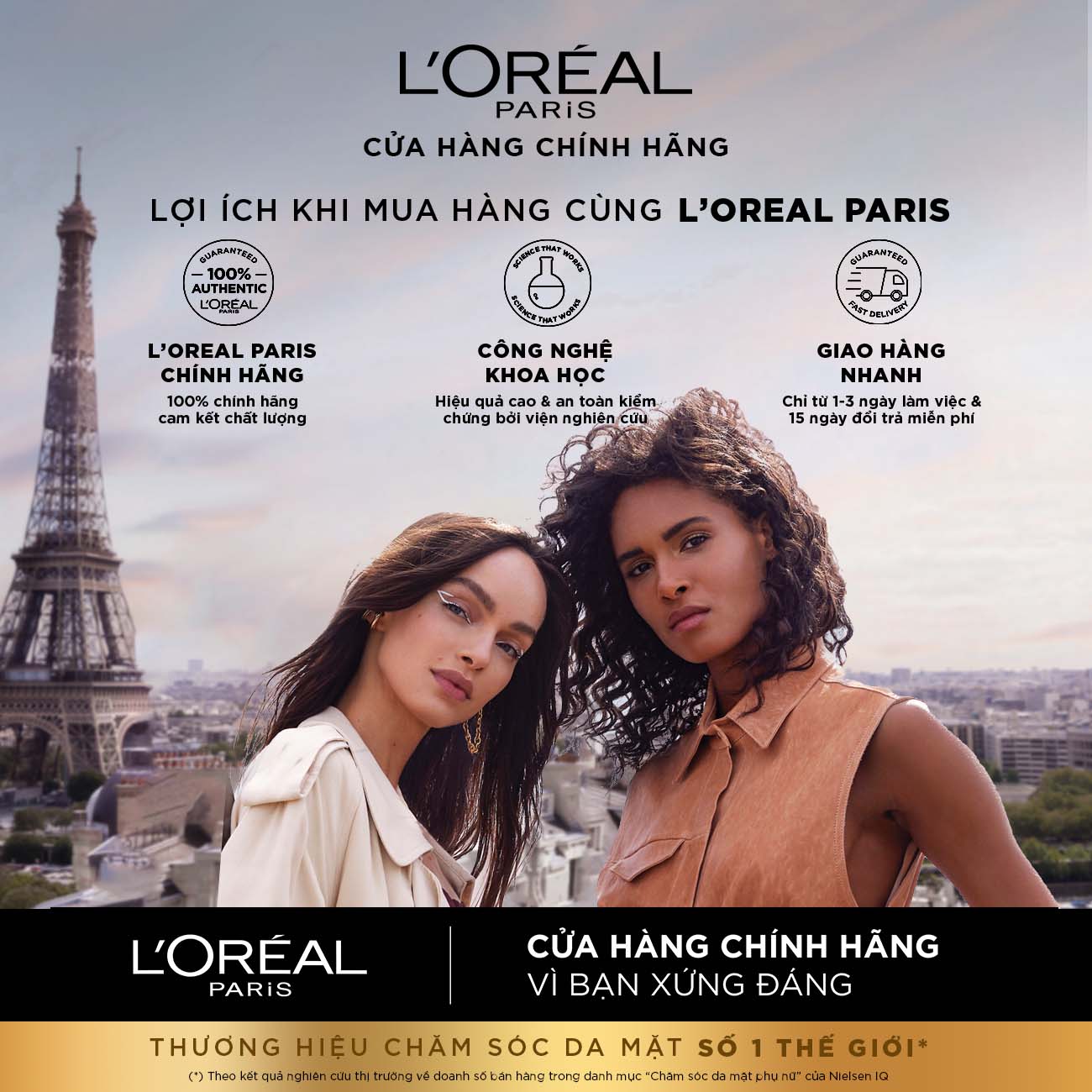 Dầu xả giảm 5 dấu hiệu của tóc hư tổn L'Oréal Paris Elseve Total Repair 5 Restoring Conditioner 280 ml