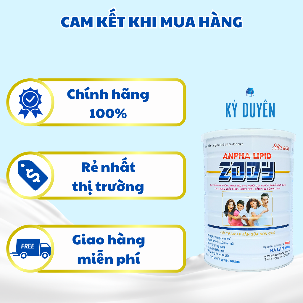Combo 2 Hộp Sữa Non Anpha Lipid 900gam ZODY