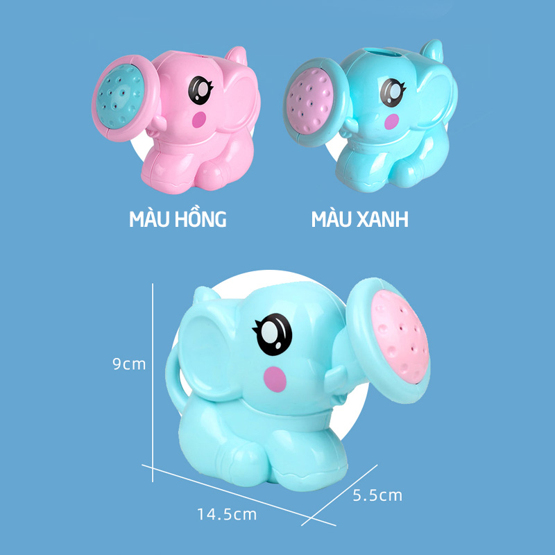 Đồ chơi nhà tắm cho bé voi phun nước