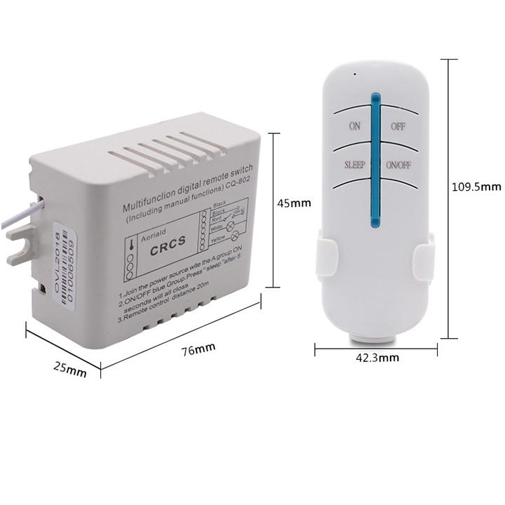 Công tắc điều khiển từ xa 1 cổng trắng