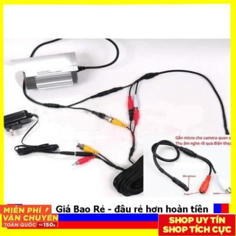 Micro thu âm thanh cho đầu thu ghi hình camera