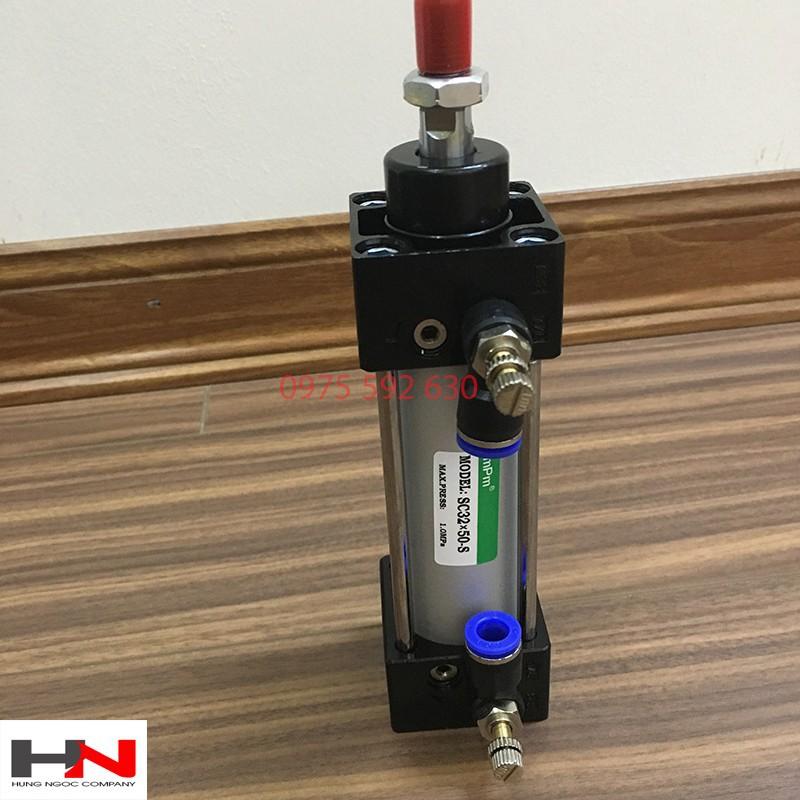 Xi lanh khí nén SC đường kính 32mm hành trình 50mm