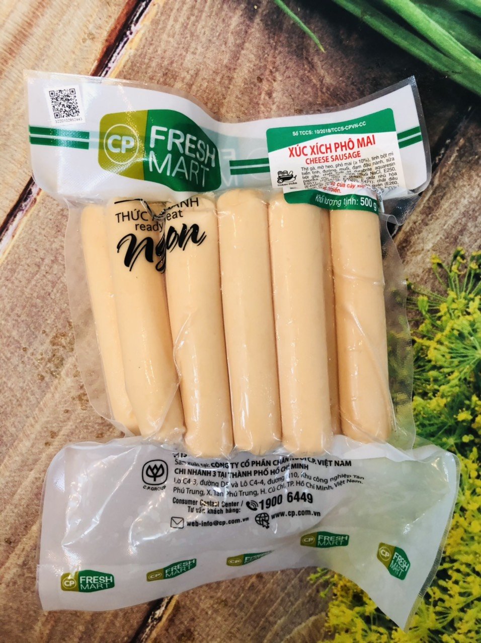 gói 200g xúc xích phô mai