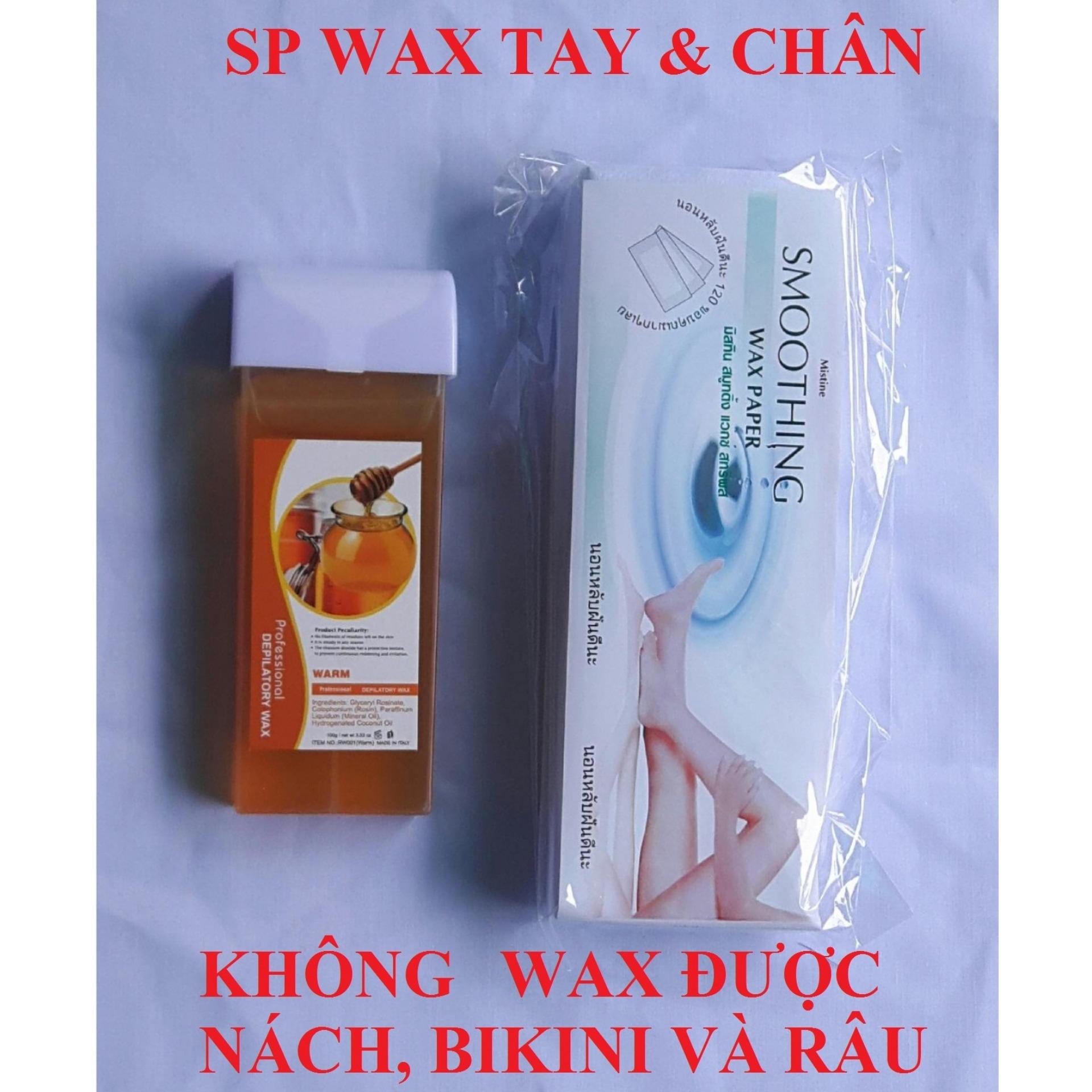Combo 1 Máy Wax Lông, 1 sáp wax và 100 giấy