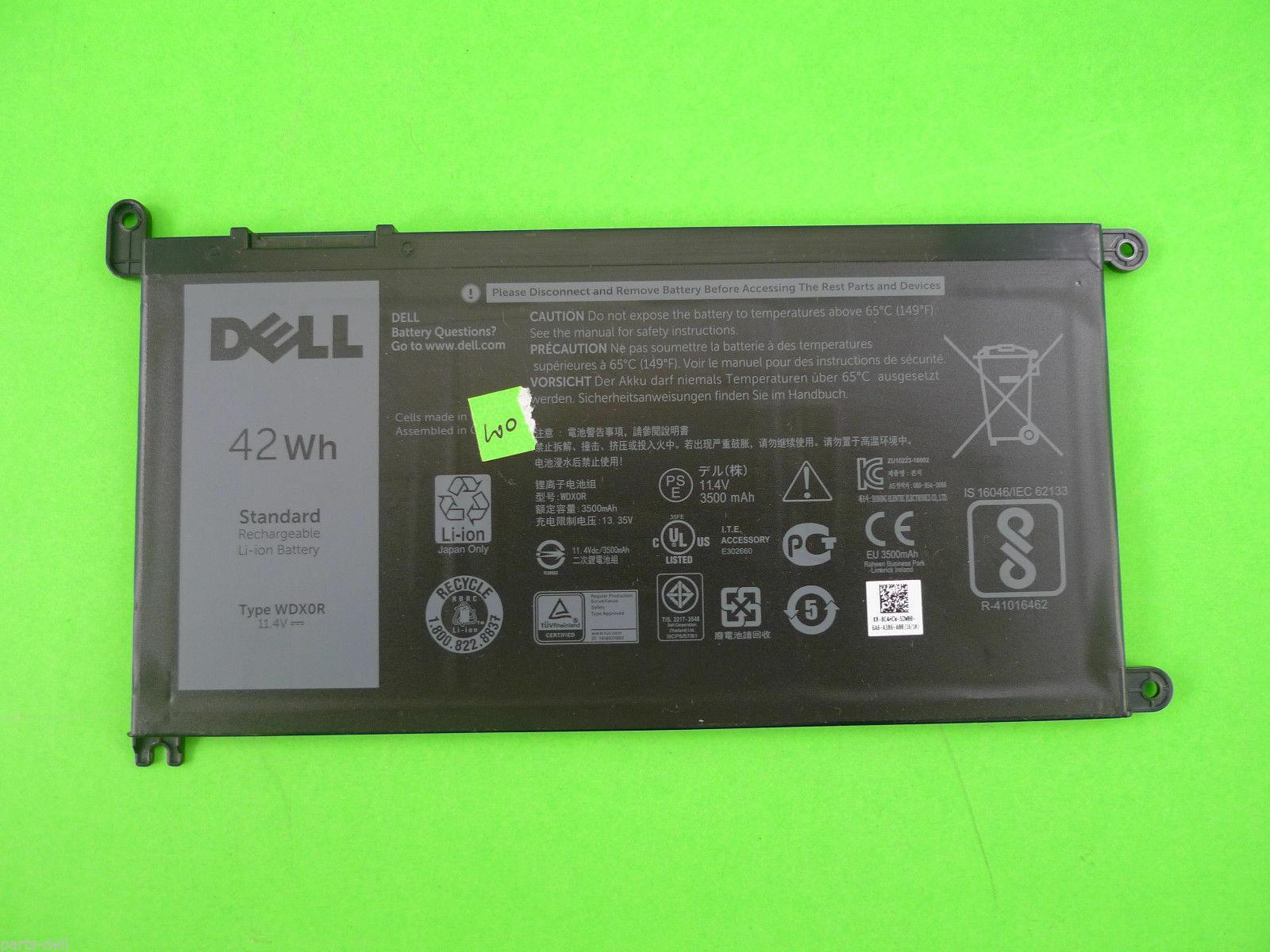 Pin Laptop DELL Inspiron 15 5567 5568 13 5368 7368 7569 7579 WDX0R 42Wh 15-5568 13-7368 5378 17-5770 T2JX4