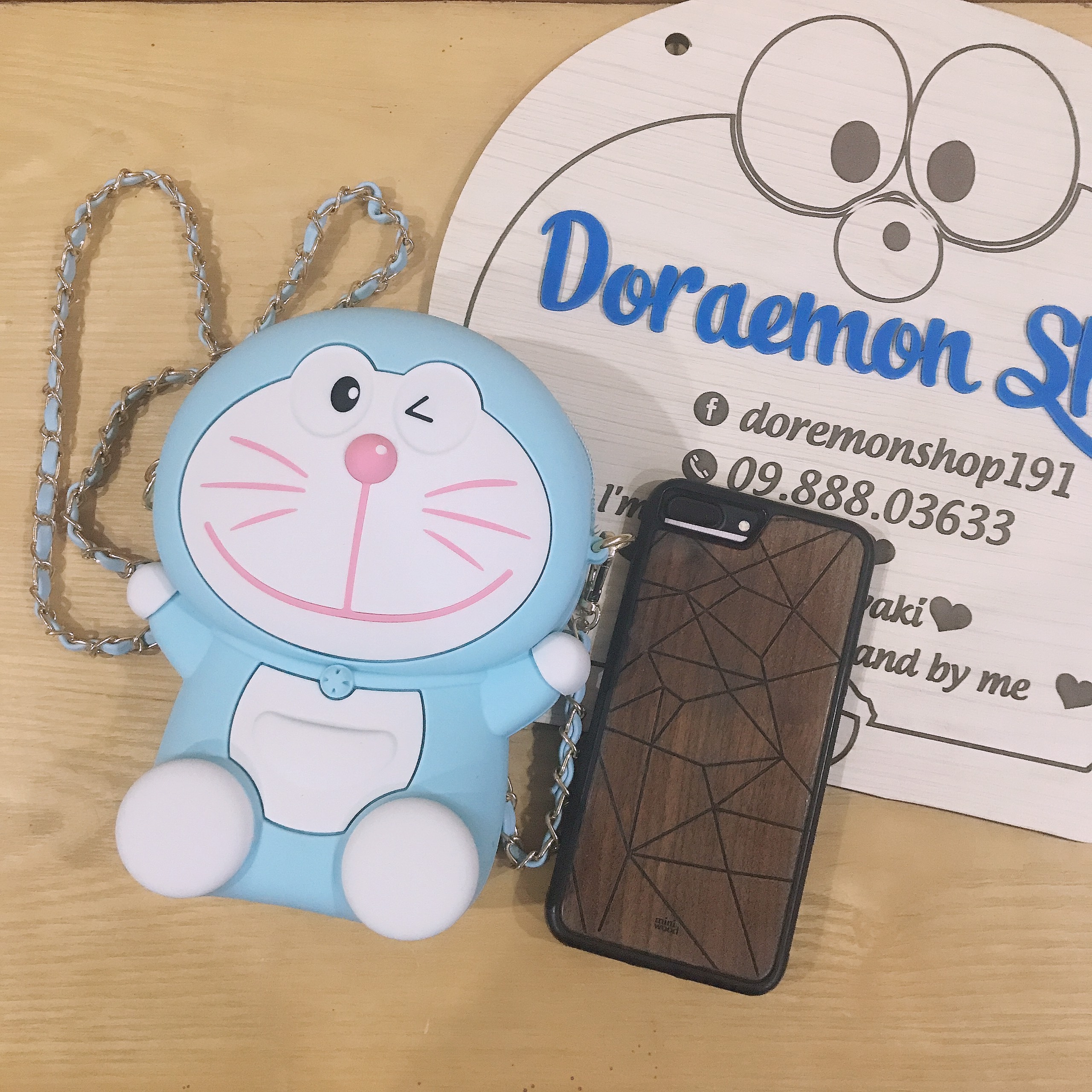 Túi Silicon Doremon Doraemon Size Lớn