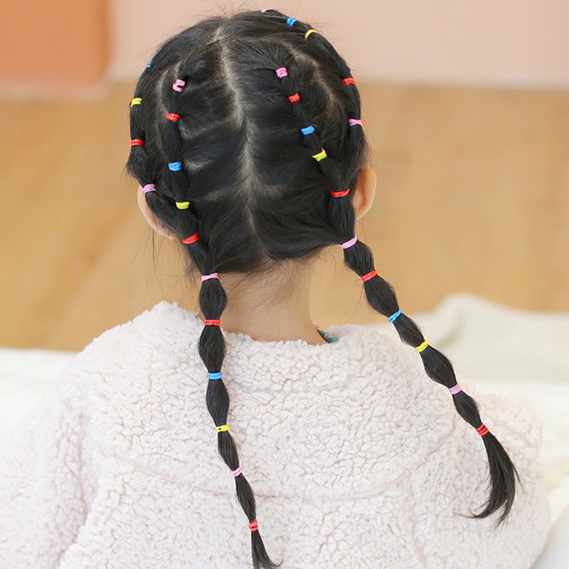 SÉT 1000 DÂY THUN CỘT TÓC CHO BÉ YÊU SIÊU XINH