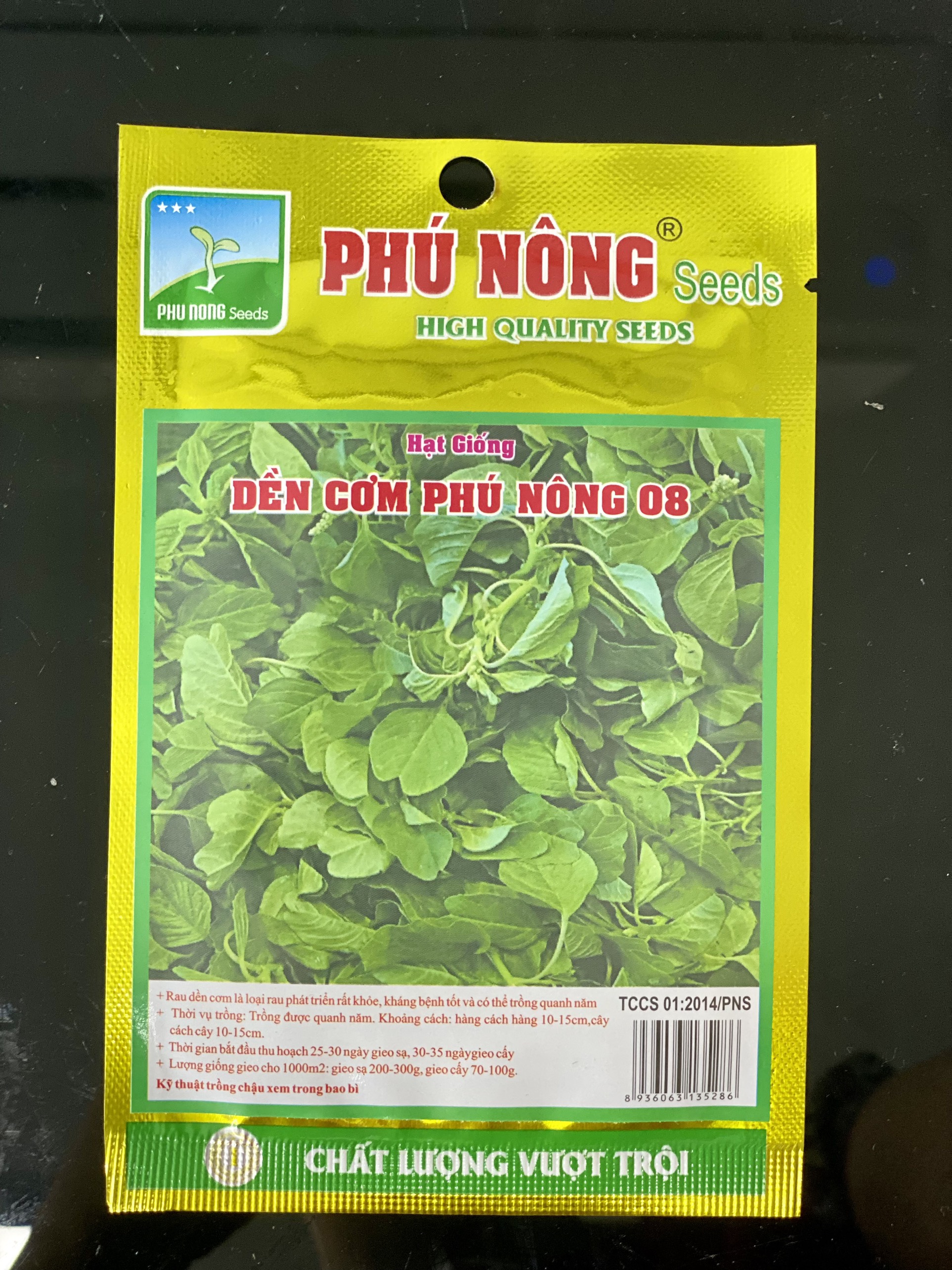 Hạt giống rau dền F1 đủ các loại/ hạt giống Phú Nông