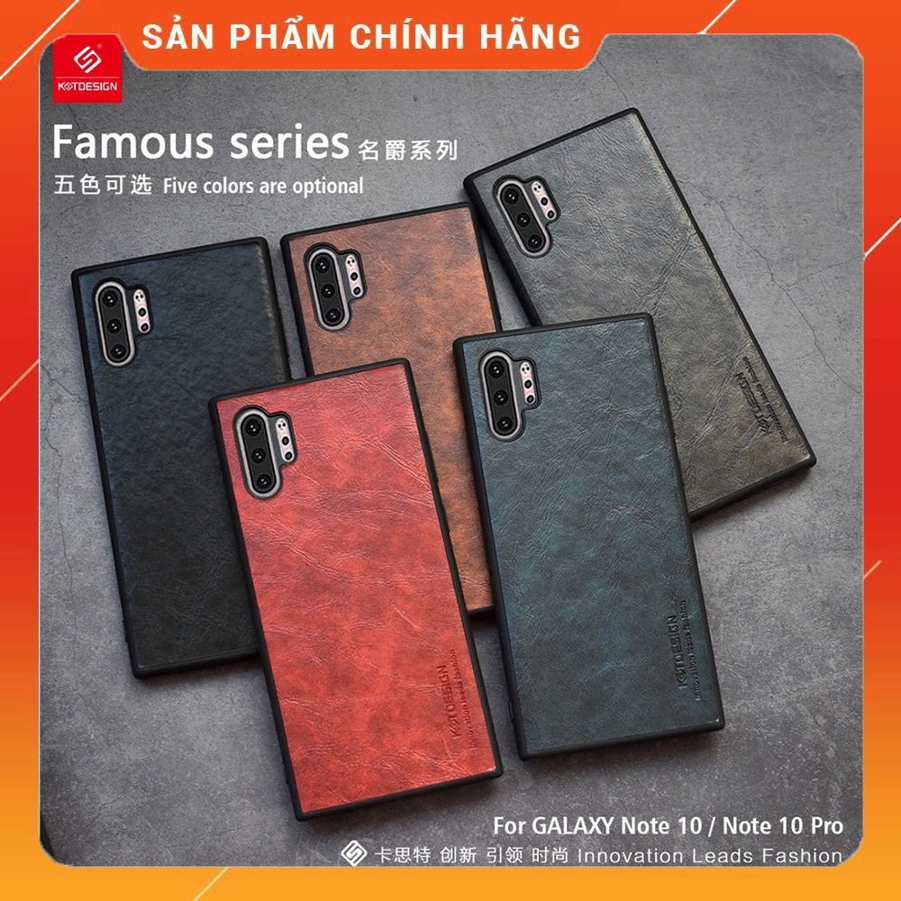[HCM] ốp leather KST Samsung Note10/ Note10 plus/Note9/S8 plus/S9 plus/s10/S10 plus-accessories yellow long