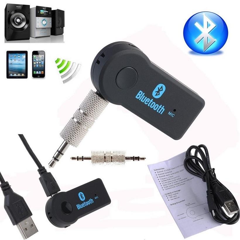 Usb tạo Bluetooth cho dàn âm thanh xe hơi amply loa Car Bluetooth (Đen)