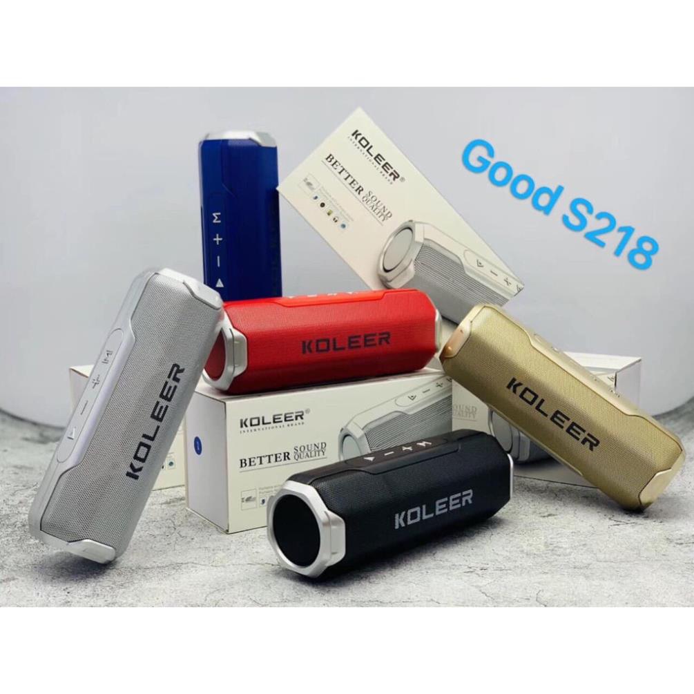 Loa bluetooth koleer s218 cực hay