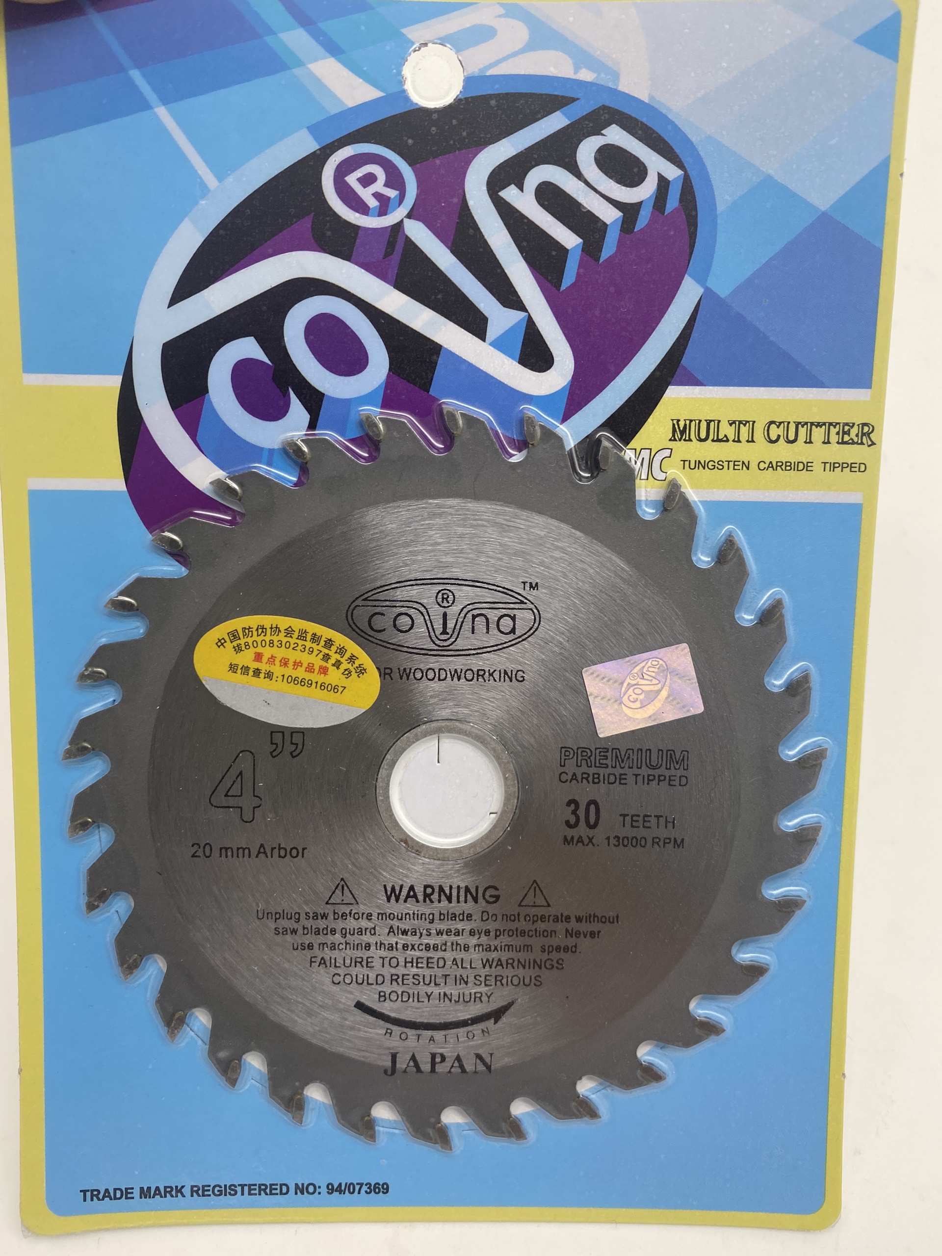 Lưỡi cưa gỗ COVINA 100mm 30 răng